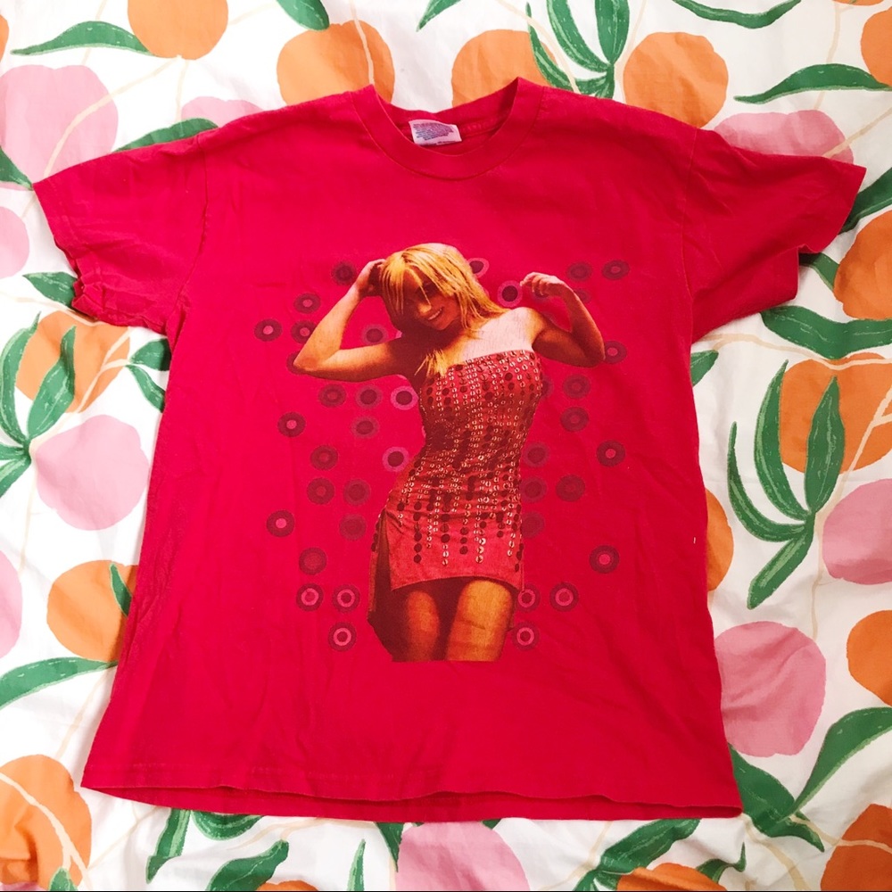 britney spears 2002 tour tee ❤️